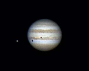 Jupiter with double shadow transit