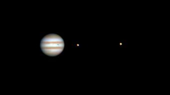 Jupiter with Europa shadow transit